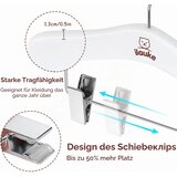 ILAUKE 11x leseni otroški obešalniki s sponkami | Shoptok.si