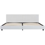  Okvir za krevet od umjetne kože bijeli 180 x 200 cm | Eponuda.com