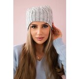 Kesi Cap with fleece Paulina K227 light gray | shoptok.hr