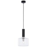 Jupiter 1855 - VA1 - Viseći luster na sajli VANES 1xE27/60W/230V hrom/crna | Eponuda.com
