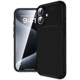  Silikonska futrola AUTO FOCUS LINE za Honor 400 crna | ePonuda.com