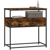  Konzolni stol boja hrasta 75 x 40 x 75 cm konstruirano drvo | shoptok.hr