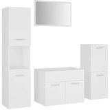  Set kupaonskog namještaja od iverice bijeli | shoptok.hr