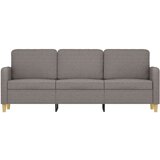  Trosjed od tkanine Smeđe-siva 180 cm | shoptok.hr