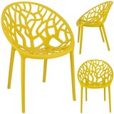 Jumi ALBERO stol, umetna masa, rumena, (22065380) | Shoptok.si