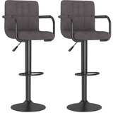 Furnova Barski stolčki 2 kosa taupe blago, (21949502) | Shoptok.si