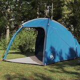  Kabinski šator s krovom Plava 370 x 230 x 185 cm taft | Eponuda.ba