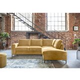 Miuform Žuta baršunasti sklopiva kutna garnitura (s desnim kutom) Lofty Lilly – | shoptok.hr