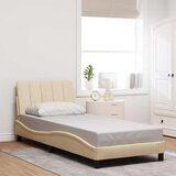  Okvir za krevet bez madraca Hanko krem 90x200cm od tkanine | shoptok.hr