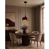  Luster na sajli HAKI 1xE27/60W/230V bordo/crna Slike