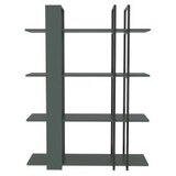 Hanah home polica za knjige onno green black | ePonuda.com