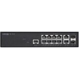  GS-2412 Managed L2+ Gigabit Ethernet (10 /100 /1000) Black | shoptok.hr