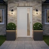  Vrtna posuda za sadnju s LED svjetlom 2 kom. Crna - Crna 40 x 40 x 40 cm 2 Cijene