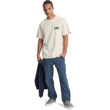 Quiksilver Funkcionalna majica 'Serenity Splash' bež / turkizna / črna | Shoptok.si