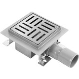 undefined Tuš kanalica REA CROSS 120x120 Nickel Brush | shoptok.hr