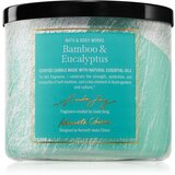 Bath & Body Works Bamboo & Eucalyptus dišeča sveča 411 g | Shoptok.si