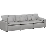  Modularna sofa s jastucima, sive boje | shoptok.hr