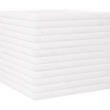 Maison Chic Vrtno korito - Greda - Cvetlični Lonec belo 50x50x46 cm trdna borovina, (21789289) Cene