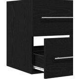  Ormarić za Lavabo - Umivaonik u kupaonici crni hrast 60x38 5x48 cm inženjerski drvo - Crni hrast 60 x 38.5 x 48 cm | shoptok.hr