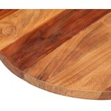 Stolna ploča od masivnog drva bagrema okrugla 25 - 27 mm 50 cm | shoptok.hr