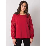 RUE PARIS Blouse-RV-BZ-7342.03-burgundy | ePonuda.com