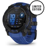 Garmin pametni sat Instinct 3 45 mm AMOLED, crni, remen crno-plavi (Limited Edition) | shoptok.hr