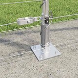  Zavareno žičano ogradno mreža s betonskom podlogom 25 x 1,4 m | shoptok.hr