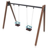  Ljuljačka s 2 sjedala - drveni profi set | shoptok.hr