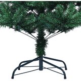  Umjetno božićno drvce s obojenim vrhovima zeleno 180 cm PVC | shoptok.hr