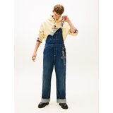 Tommy Jeans Kavbojke z naramnicami moder denim | Shoptok.si