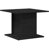 vidaXL Kavčna Miza Črna Hrast Inženirski Les 55.5 cm x 55.5 cm x 40 cm | Shoptok.si