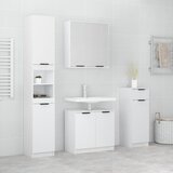 vidaXL 4-dijelni set kupaonskih ormarića bijeli od konstruiranog drva | shoptok.hr