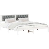  Konstrukcija postelje Svetlo siva 160 x 200 cm blago, (5000084487) | Shoptok.si