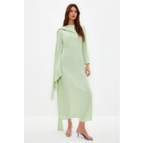 Trendyol Light Green Shawl Detailed Evening Dress | Shoptok.si