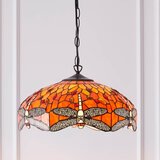 Endon 64081 - Luster na lancu Tiffany DRAGONFLY 3xE27/60W/230V, prečnik 41 cm | Eponuda.com