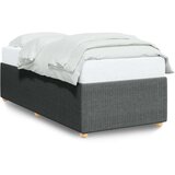 vidaXL Posteljni okvir temno sivo blago | Shoptok.si