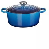 Le Creuset Signature Bräter rund 24 cm azure blue Cijene