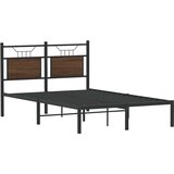  Okvir kreveta bez madraca smeđa boja hrasta 120 x 200 cm drveni | shoptok.hr
