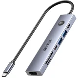 USB-C 7-in-1 PD 100W HDMI 2.0 HUB WITH ON /OFF SWITCH