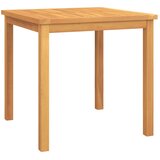  3-dijelni vrtni blagovaonski set od masivne tikovine Smeđa Dužina stola 80 cm | shoptok.hr