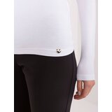 BASIC Feel Good Blouse-RV-BZ-9202.10X-white | Shoptok.si