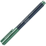  PERMANENTNI MARKER 1-2MM METALIK FABER CASTELL 160778 KOVINSKO TEMNO ZELENI Slike