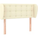  Vzglavje z ušesi krem 103x23x78/88 cm umetno usnje, (20739040) | Shoptok.si