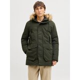 Jack & Jones Zimska parka 'CAMP' tamno zelena | shoptok.hr
