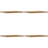 vidaXL Knjižne police 4 kosi artisan hrast 40x30x1,5 cm inženirski les | Shoptok.si