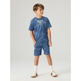 name it Majica 'NKMFERTO' indigo / svetlo modra / svetlo zelena | Shoptok.si