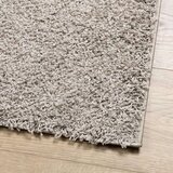  Čupavi moderni tepih s visokim vlaknima bež 160 x 230 cm | shoptok.hr