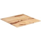 vidaXL Stolna ploča od masivnog drva šišama 15 - 16 mm 80 x 80 cm | shoptok.hr