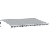 vidaXL Automatska sklopiva tenda antracit&bijela 600x300 cm | shoptok.hr