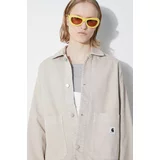 Carhartt WIP Traper jakna Garrison Jacket za žene, boja: bež, za prijelazno razdoblje, oversize, I033349.1YC4J